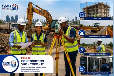 Construction, VRD et IT